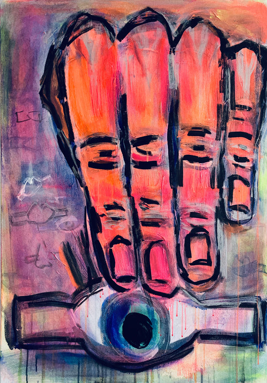 >>Kontroll<< (70×100 cm, painting)