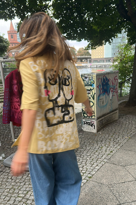 Vintage Sand Short-Sleeve Blazer